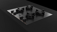 Варочная панель GBC 64-G1 GBN INFINITY MATT BLACK