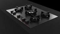 Варочная панель GBC 75-G1 GBN MATT BLACK